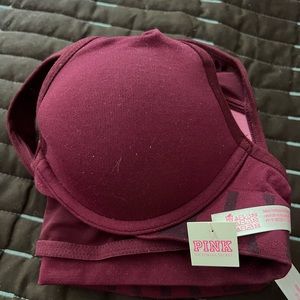 Pink bra. New - one small tag still on.